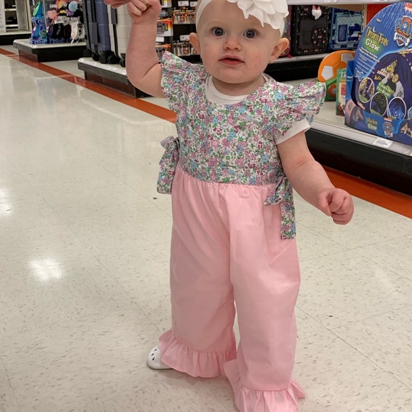 12 month pant romper - Picture 3 of 3